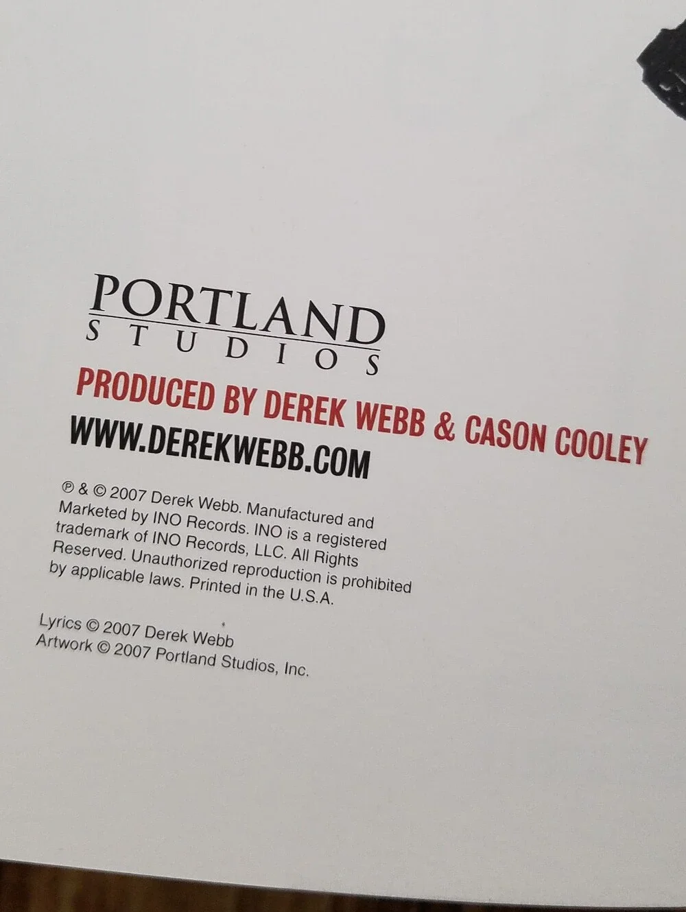 Derek Webb The Ringing Bell Graphic Novel Art Book Christopher Koelle Caedmon's